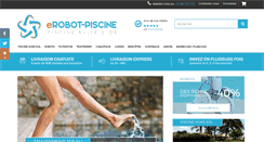 Desktop Screenshot of erobot-piscine.fr